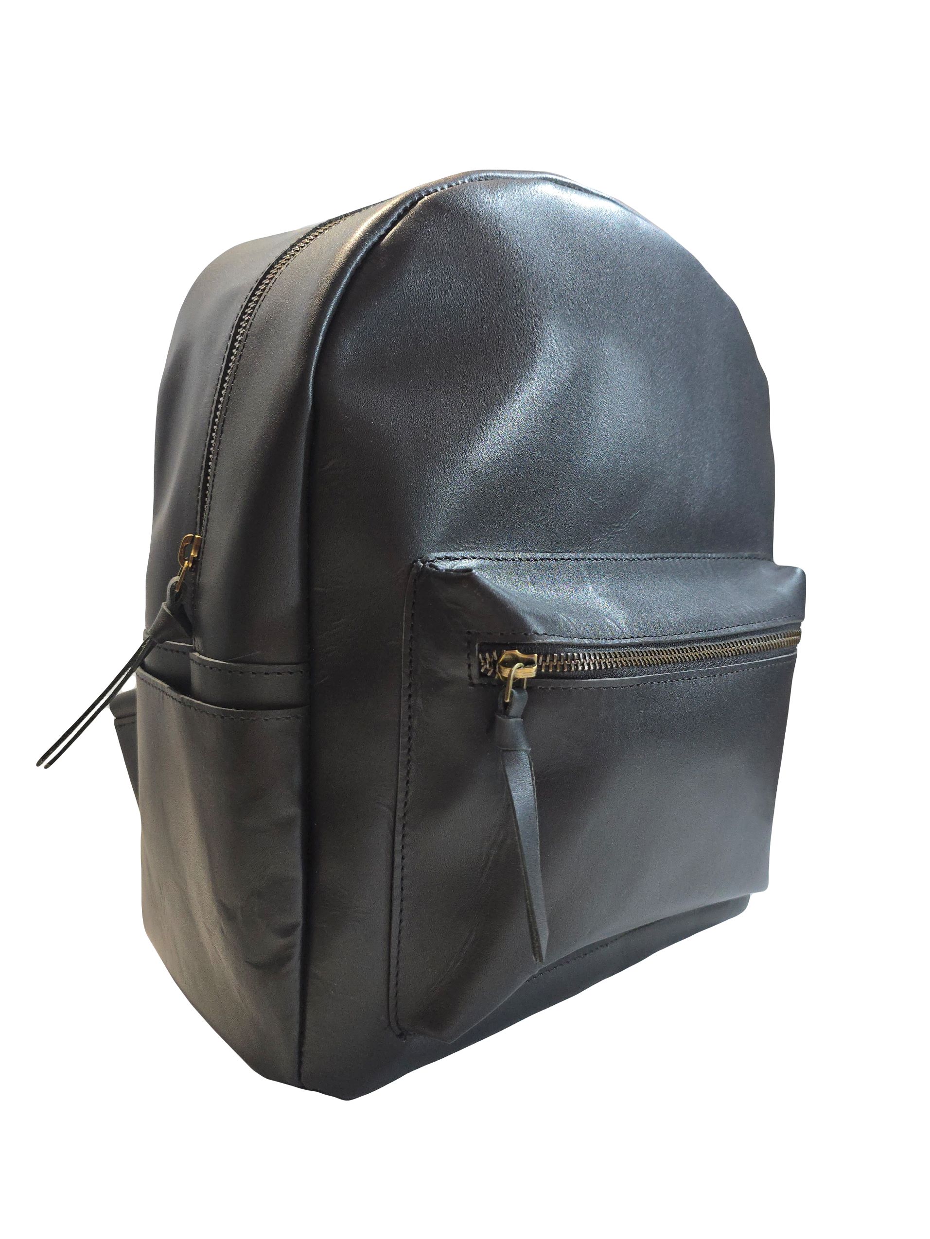 Кожена дамска раница 