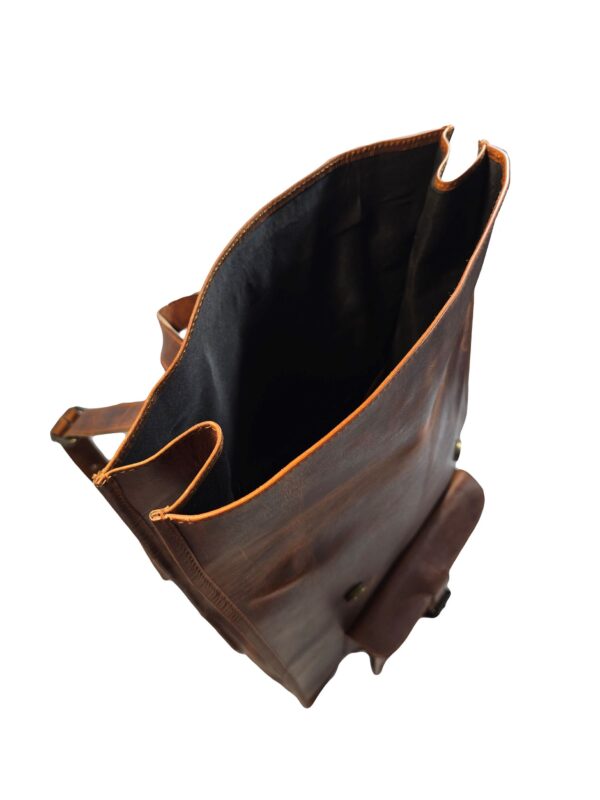 Кожена раница 