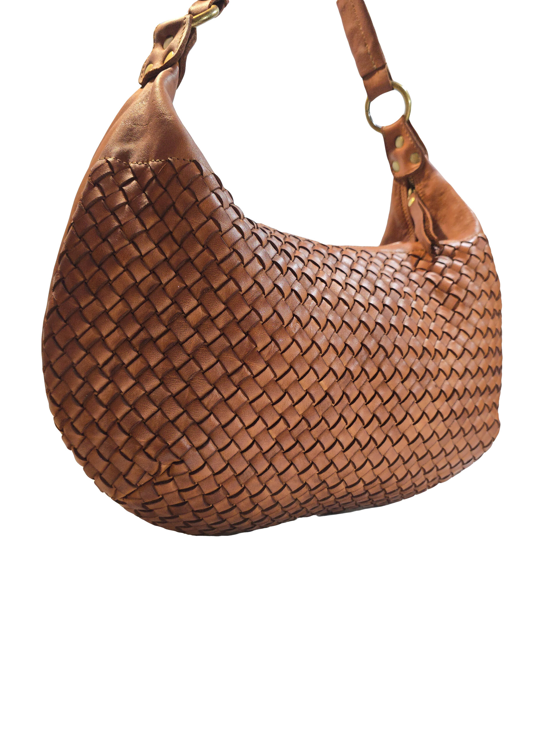 Плетена дамска чанта 