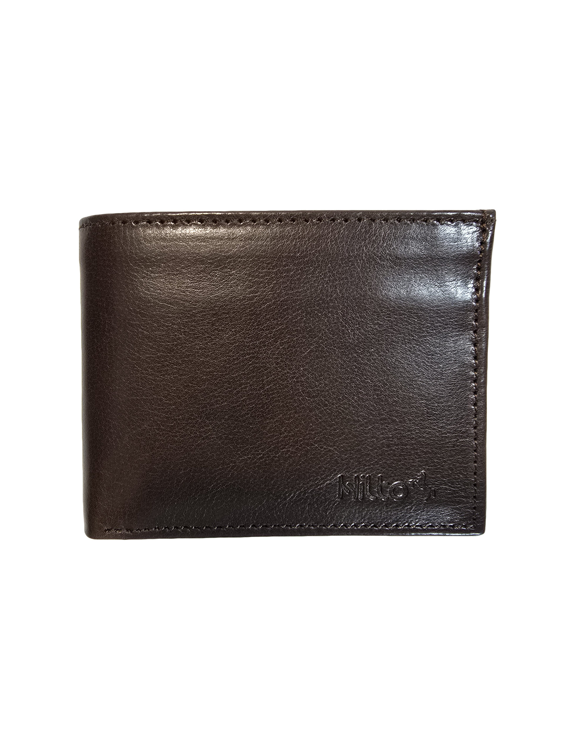 Портмоне Вигор – тъмно кафява естествена кожа