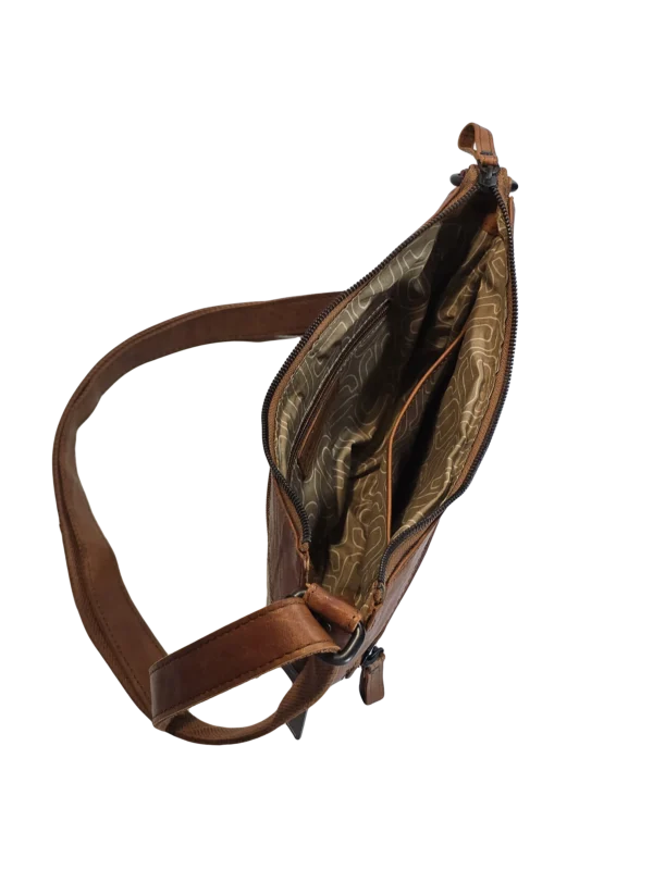 Кожена чанта през рамо – Сесилия – Spikes & Sparrow